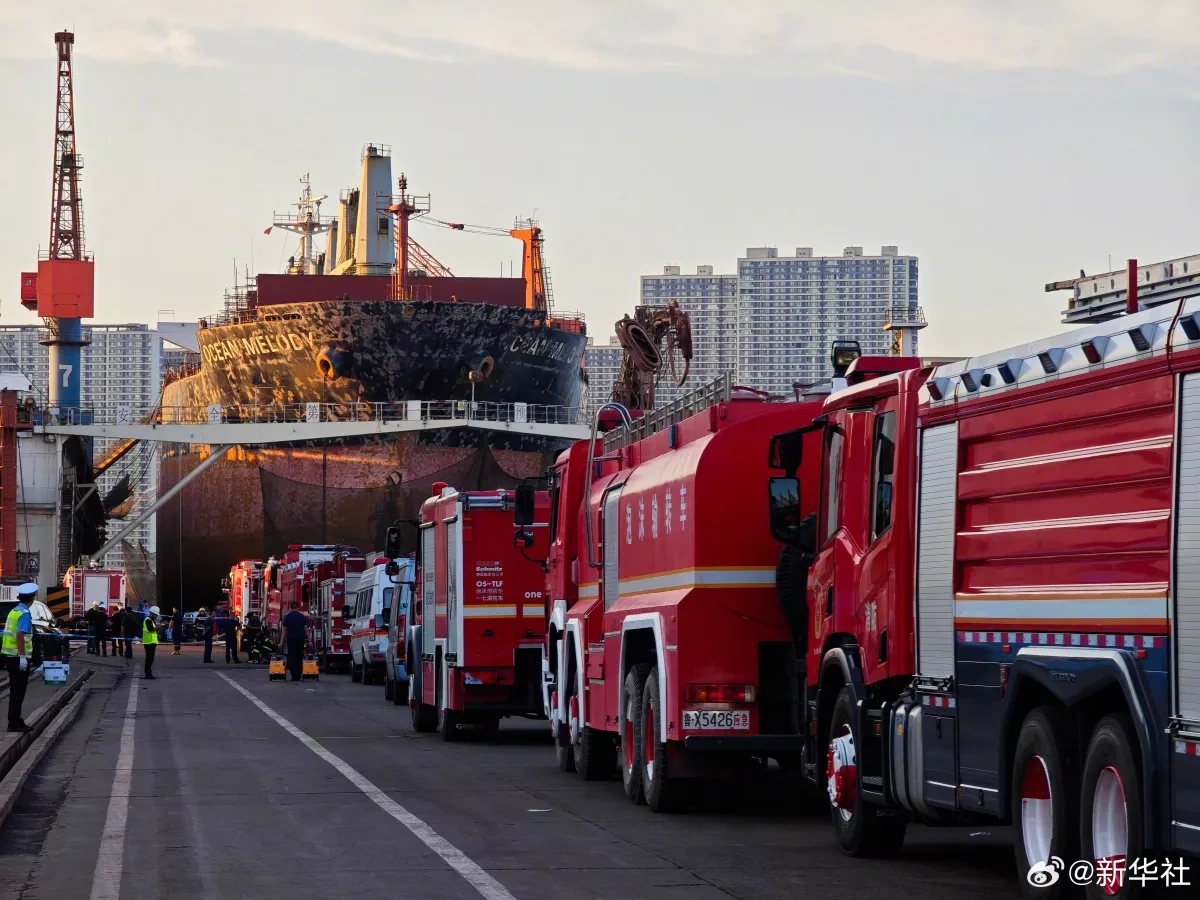 Foreign cargo ship catches fire at Chinese shipyard, deaths reported