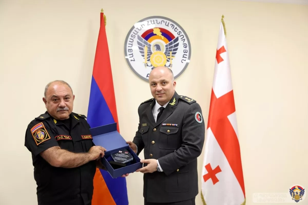Armenia hosts Georgian military police delegation to expand defence ties PHOTO