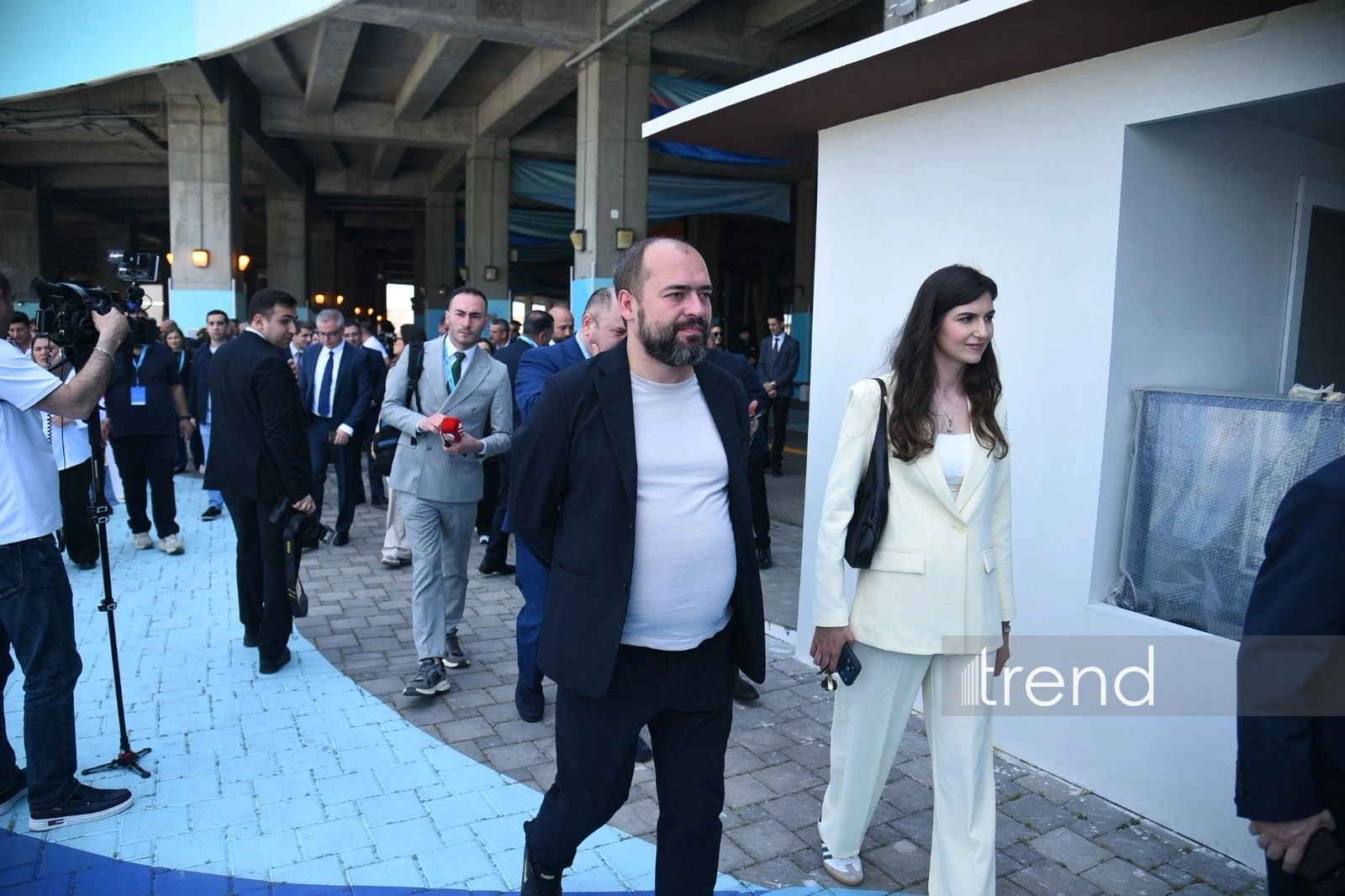 Media representatives inspect final work ahead of WUF13 (PHOTO)