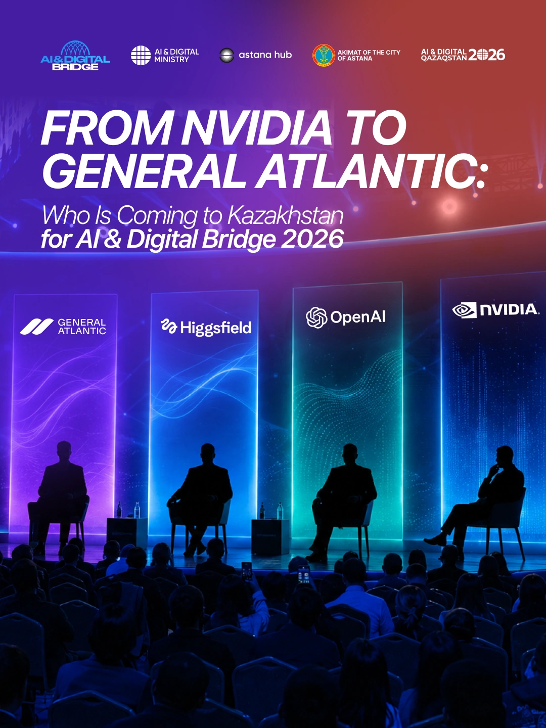 From NVIDIA to General Atlantic: Who is coming to Kazakhstan for AI & Digital Bridge 2026