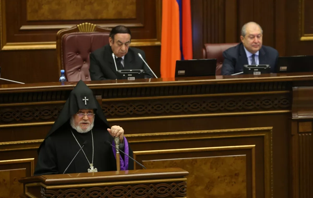 Garegin II’s absence could break 23-year tradition at Armenia parliament opening