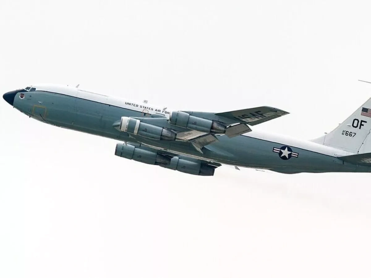 US "nuke sniffer" touches down in UK as Trump threatens Iran