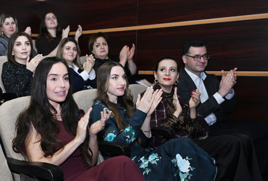 Heydar Aliyev Foundation VP Leyla Aliyeva and Alena Aliyeva attend production of Romeo and Juliet (PHOTO)