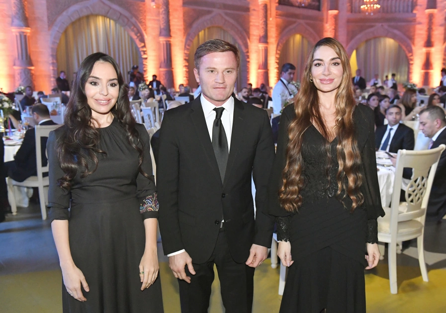 VP of Heydar Aliyev Foundation Leyla Aliyeva and Head of Baku Media Center Arzu Aliyeva attend Gala Ceremony regarding year's sports results