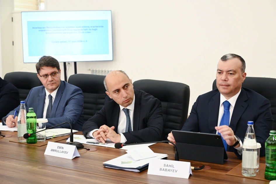 Another meeting of Coordination Headquarters held in Aghdara (PHOTO)