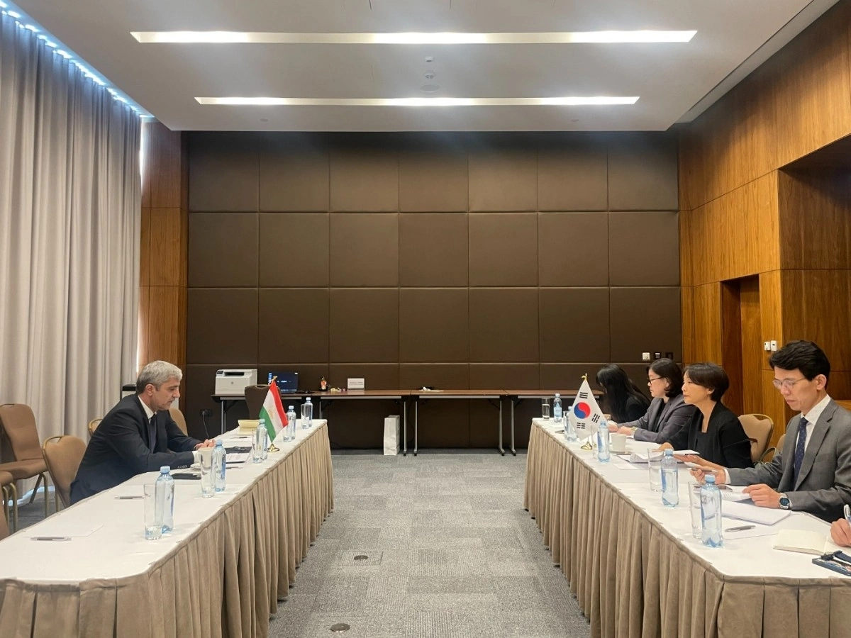Tajikistan, South Korea discuss prospects for expanding multilateral cooperation