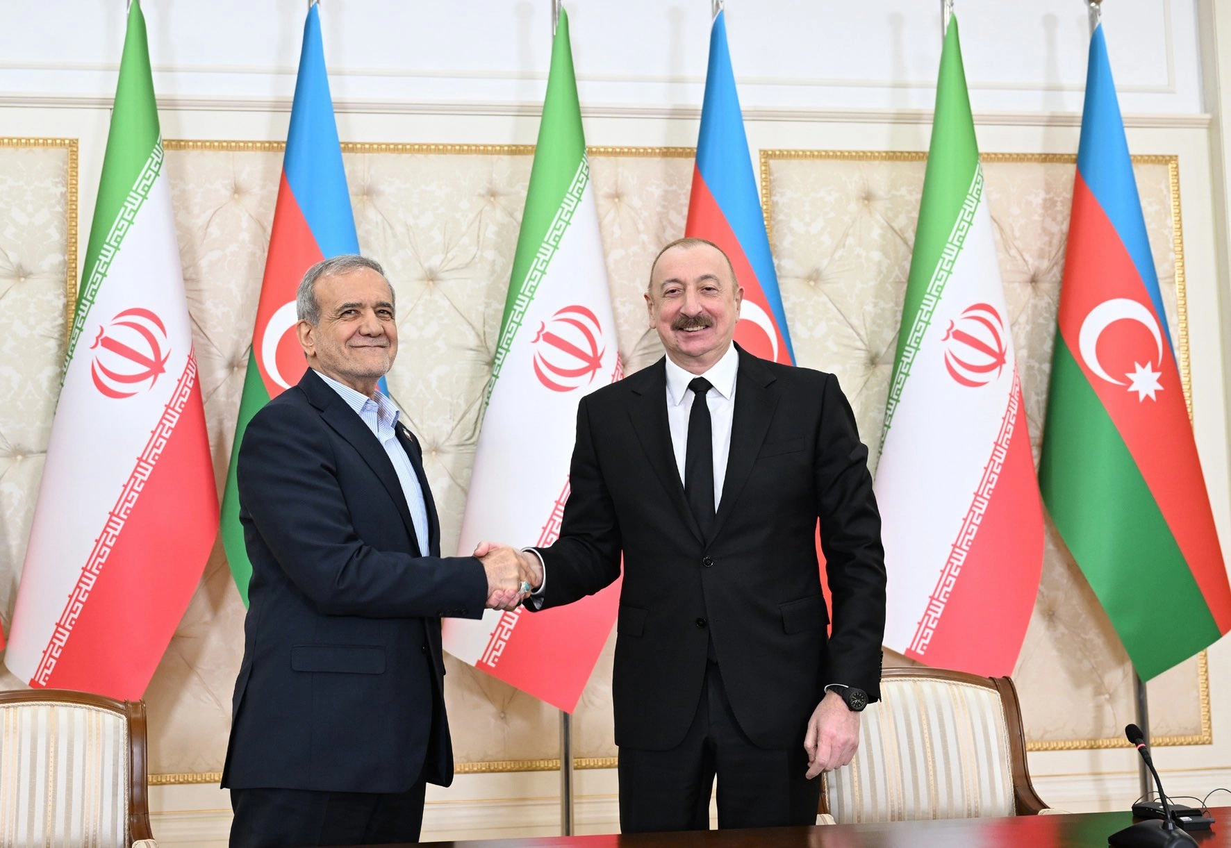 President Ilham Aliyev thanks President of Iran