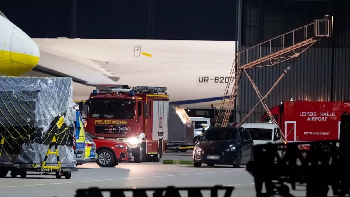 Suspicious flying object disrupts flights at Germany's Leipzig/Halle Airport PHOTO