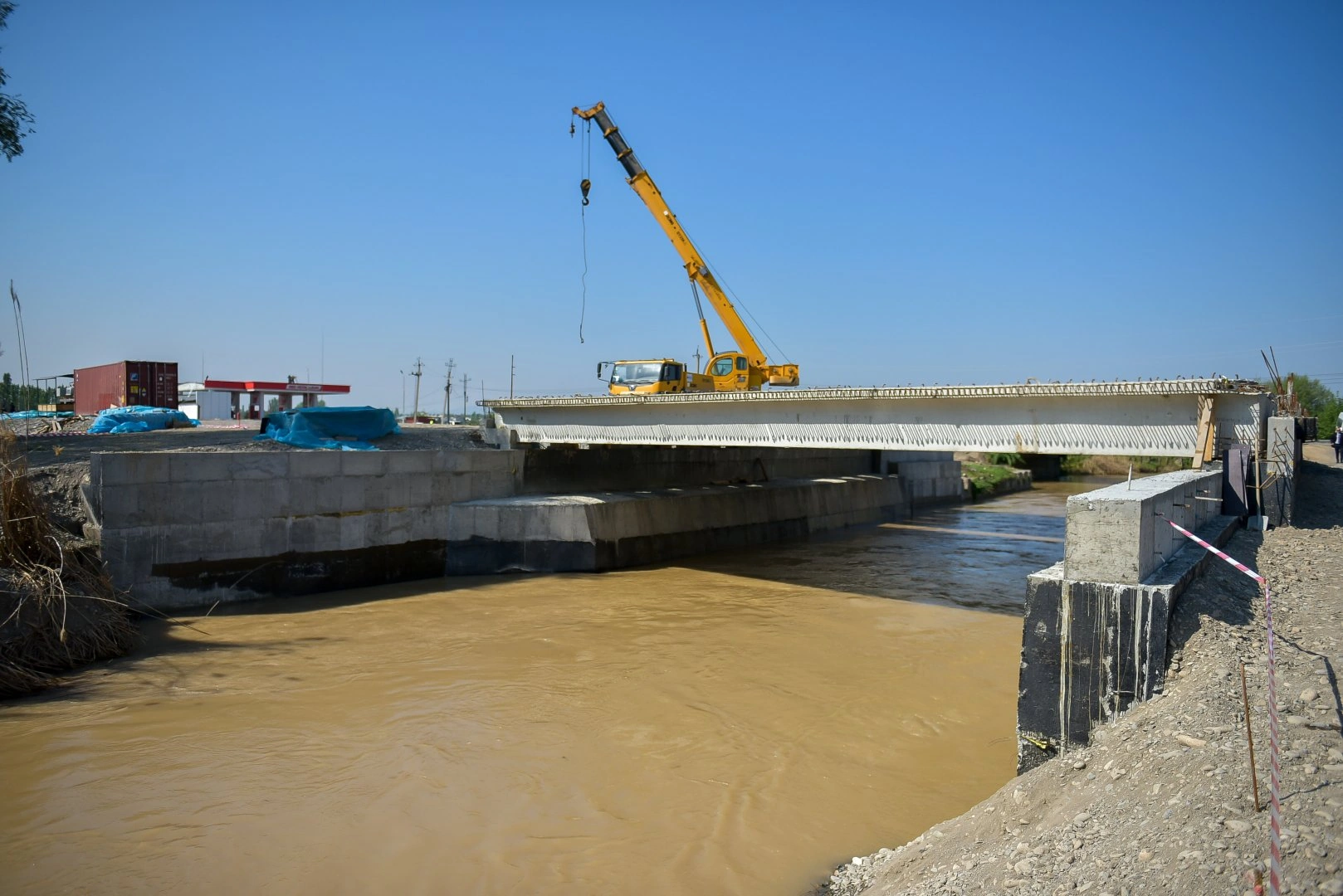 Kyrgyzstan builds new Kulanak canal section to strengthen water supply