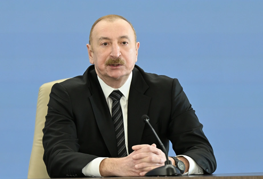 Today we are heavily investing in the East-West transport corridor - President Ilham Aliyev (FULL SPEECH)