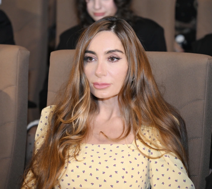 Head of Baku Media Center Arzu Aliyeva attends premiere of "Harmony" documentary (PHOTO)