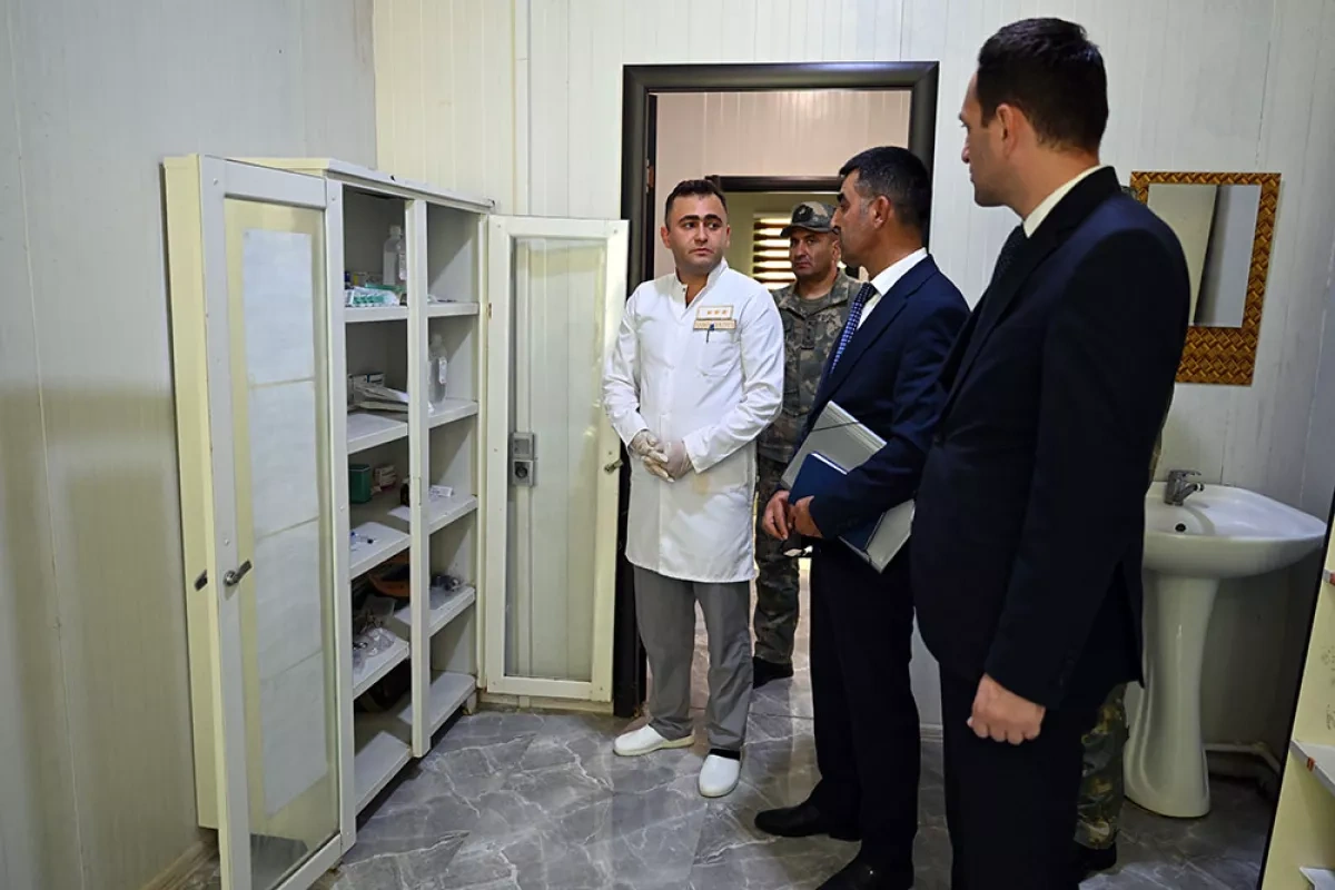 Ombudsman's Office representatives visit Azerbaijani military unit PHOTO