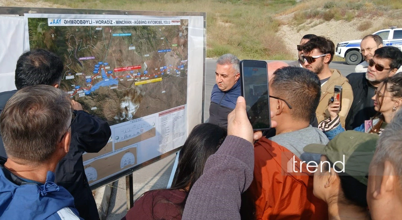 Foreign travelers begin visit to Azerbaijan's Zangilan district (PHOTO)