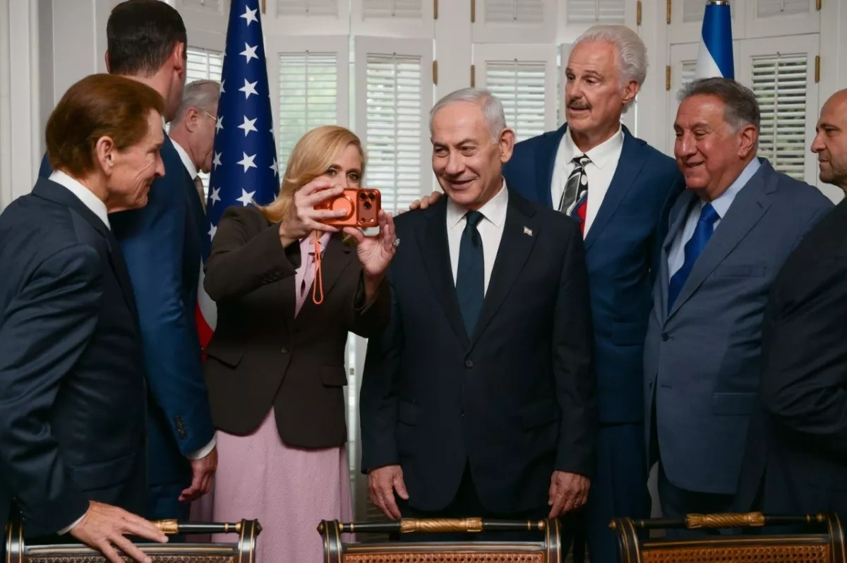 Netanyahu urges evangelical leaders to fight antisemitism at Washington meeting PHOTO