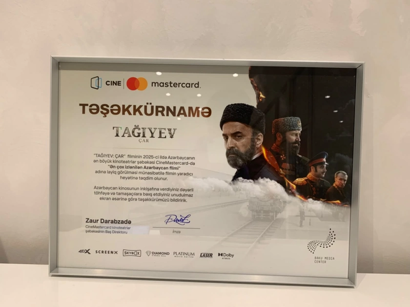 “Taghiyev” becomes most-watched Azerbaijani film in cinemas (PHOTO)