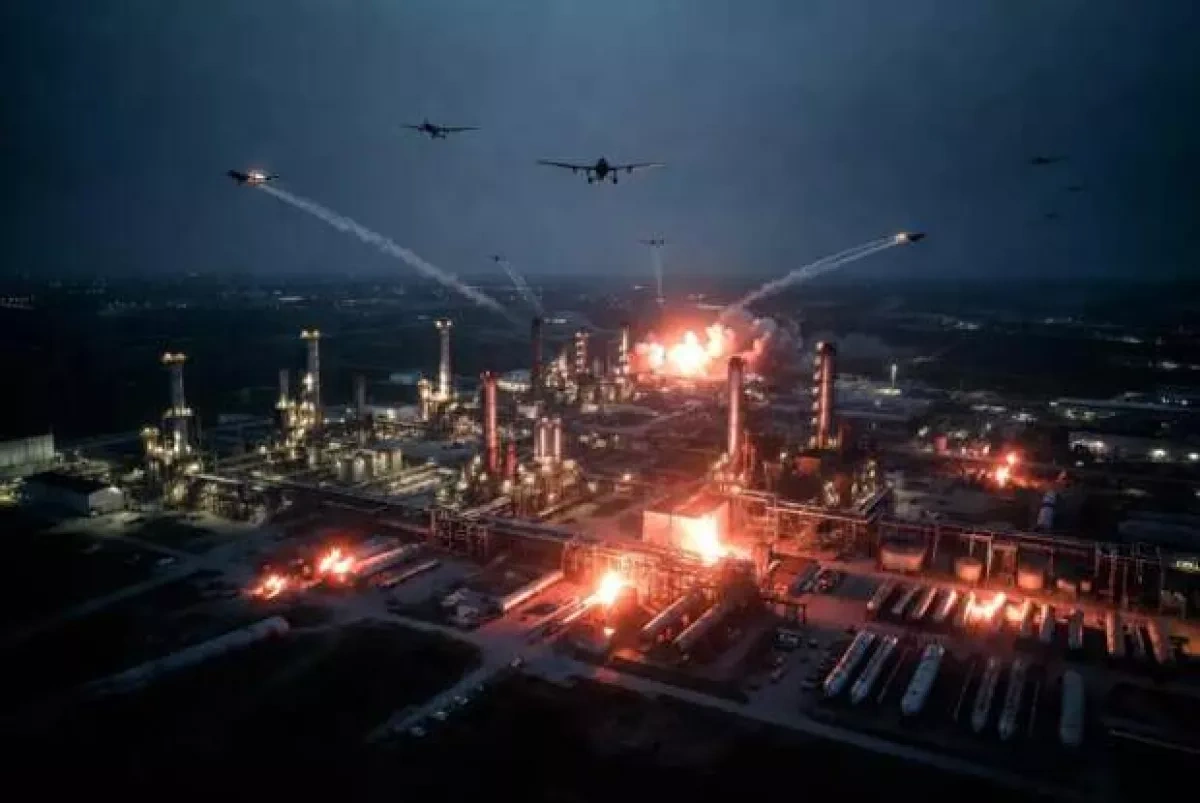 Drone attack targets industrial facility in Russia's Perm region