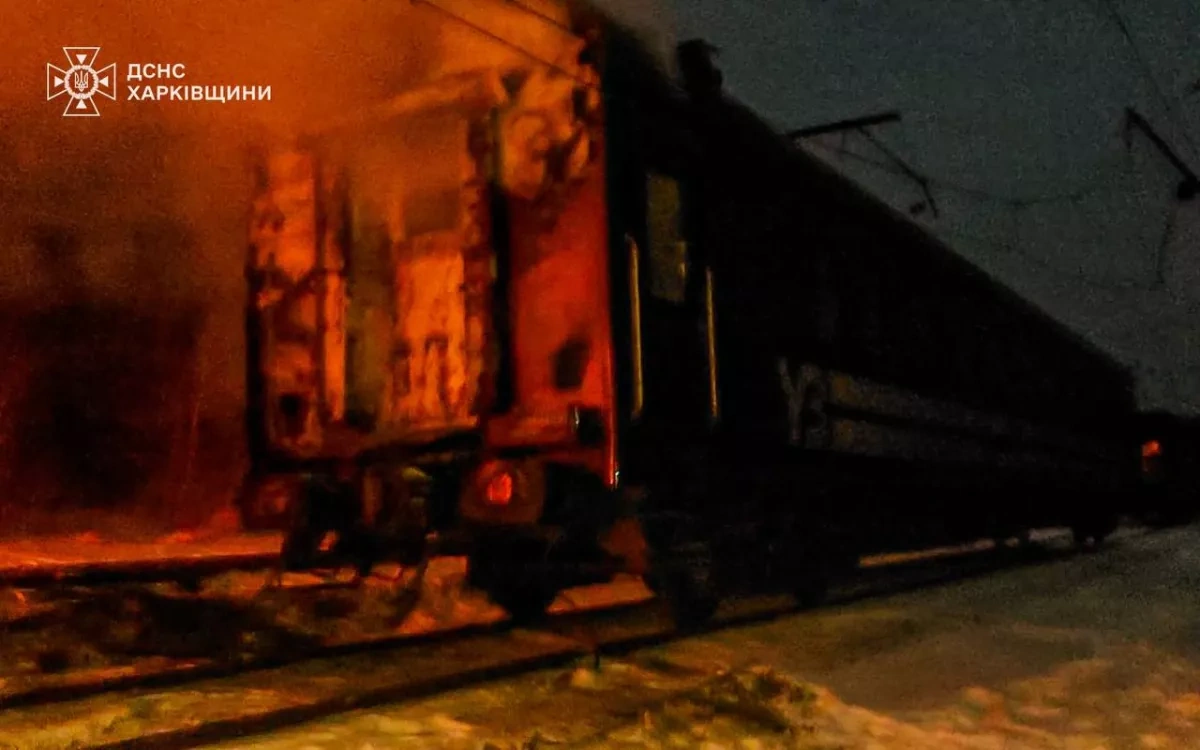 Russian strike hits passenger train in Kharkiv region, killing at least four PHOTO