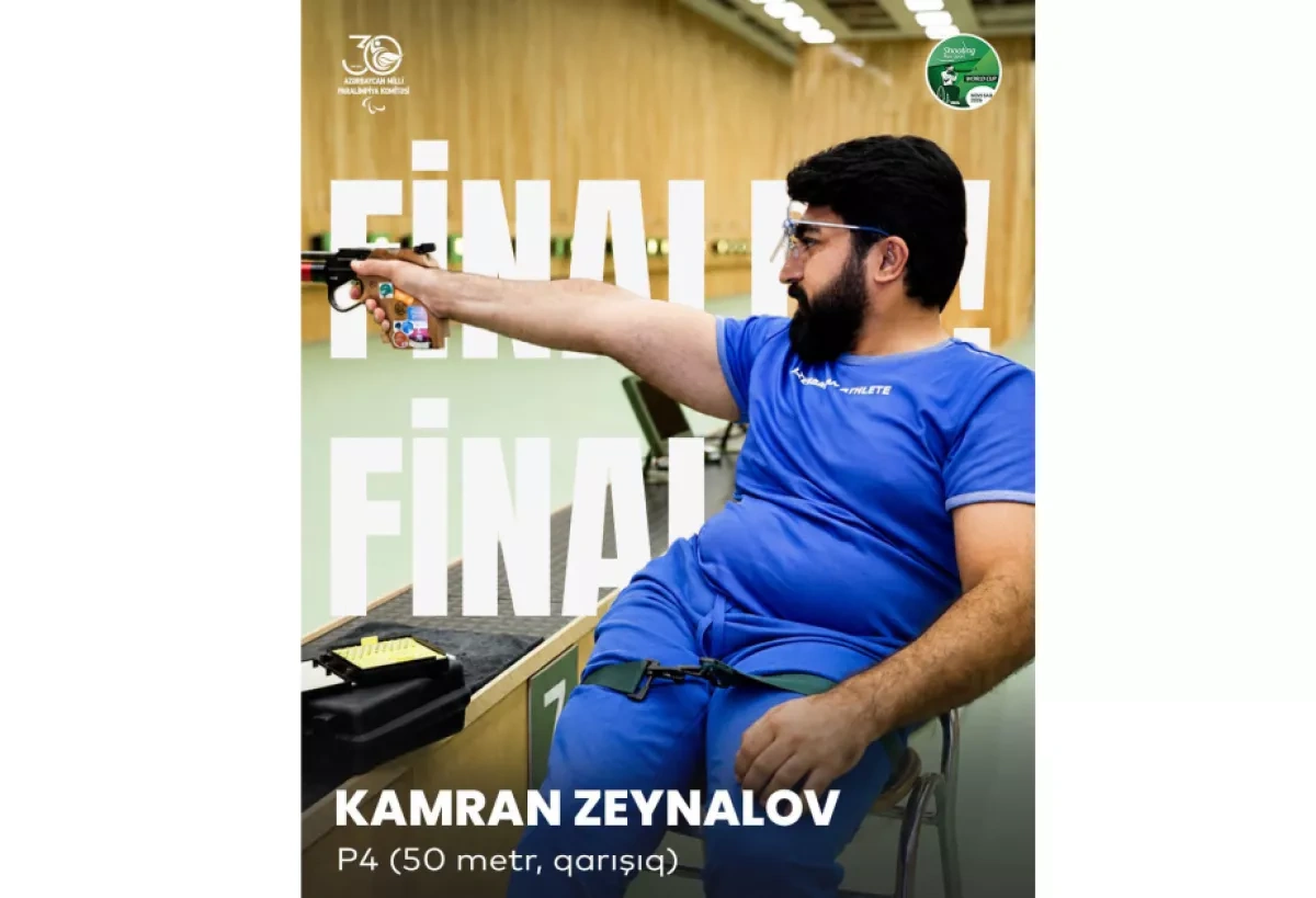 Azerbaijani para shooter advances to World Cup final