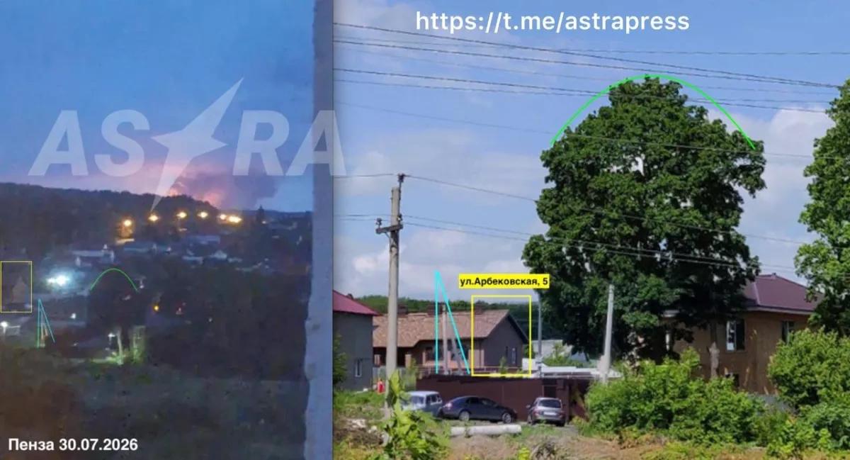Wildberries logistics hub near Russia’s Penza hit in drone attack, catches fire PHOTO / VIDEO