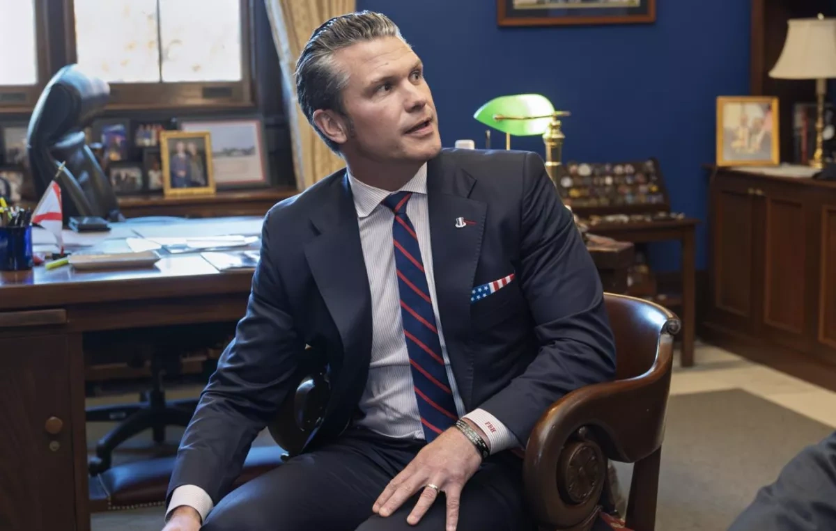 Hegseth warns Iran, says US tracking military movements