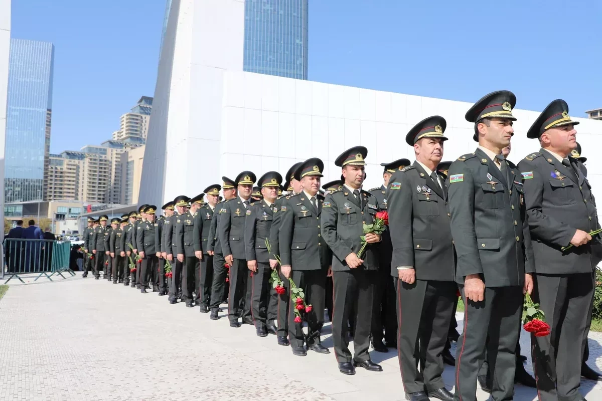 Azerbaijan’s State Service for Mobilization and Conscription honors memory of martyrs PHOTO