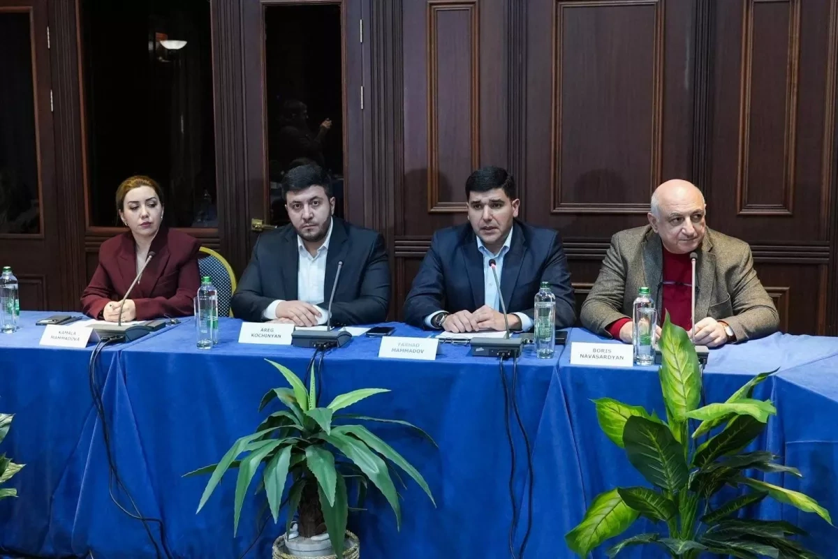 Azerbaijani delegation takes part in roundtable in Armenia PHOTO