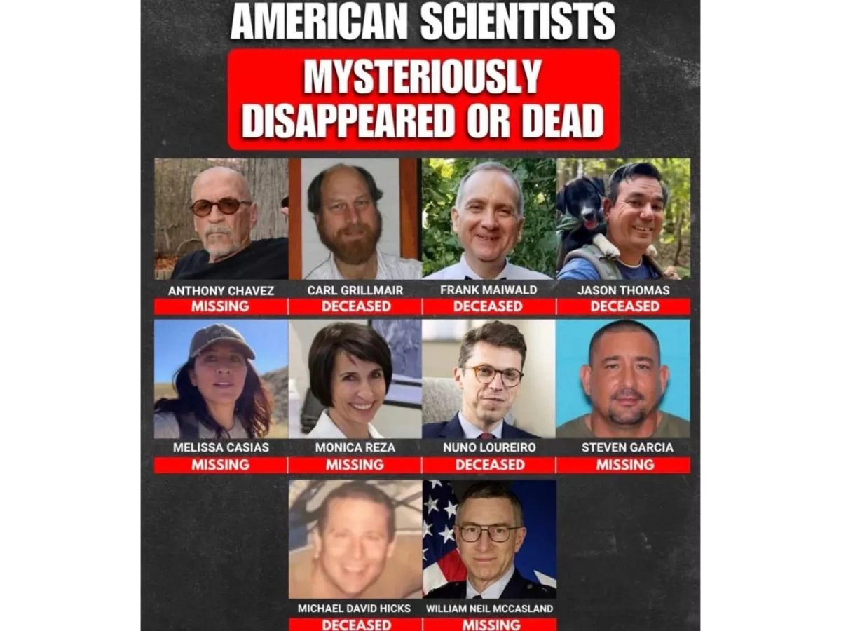 US investigates series of mysterious deaths, disappearances of scientists