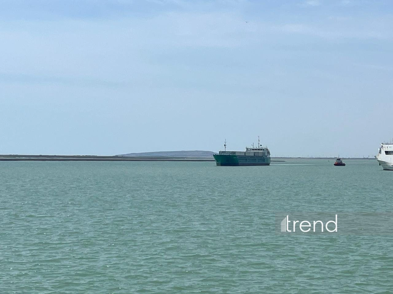 Baku port welcomes 'Gadamly' first dry cargo ship built in Turkmenistan (PHOTO)