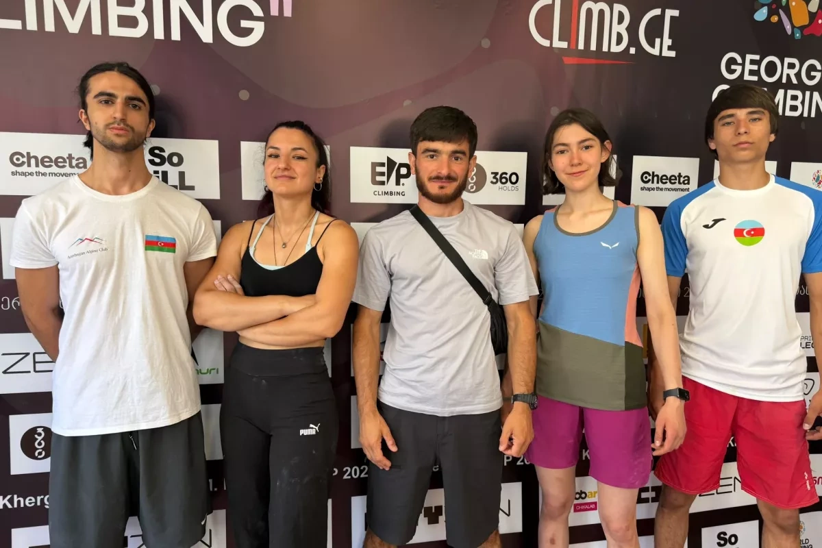 Azerbaijani mountaineers ascend onto podium of international tournament in Tbilisi