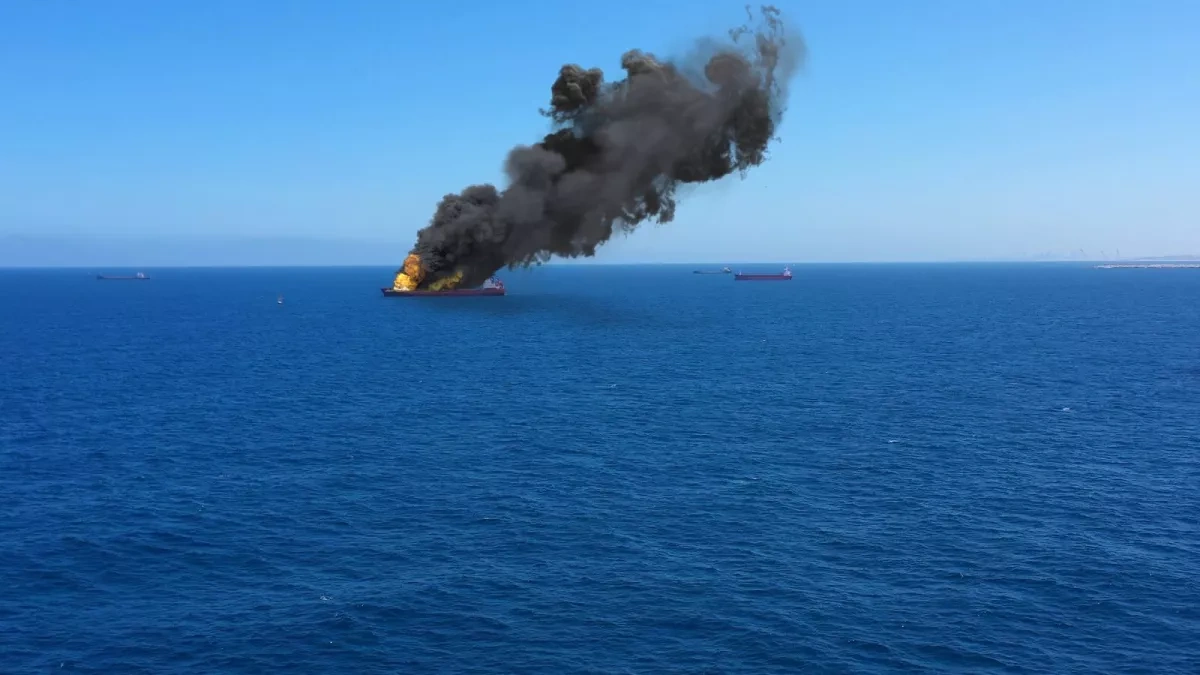 UKMTO reports projectile strike on tanker off Oman