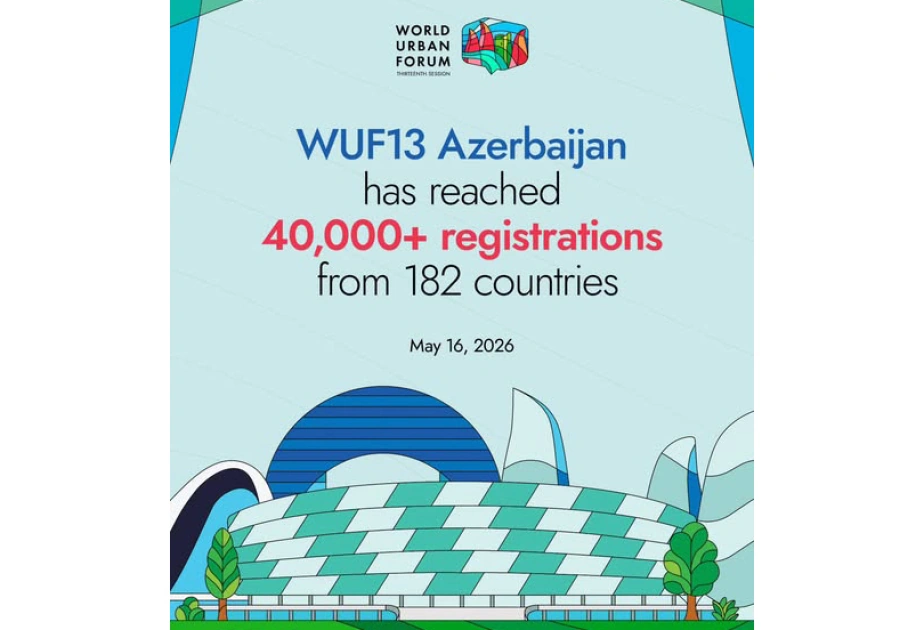 Over 40,000 people registered to participate in WUF13