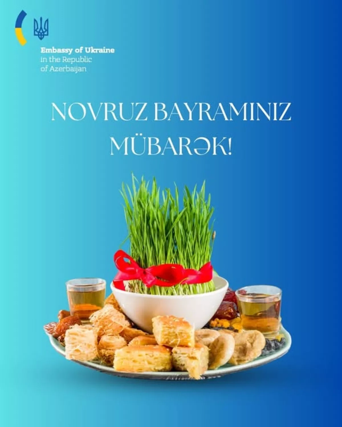 Ukrainian embassy in Baku congratulates Azerbaijan on Novruz PHOTO