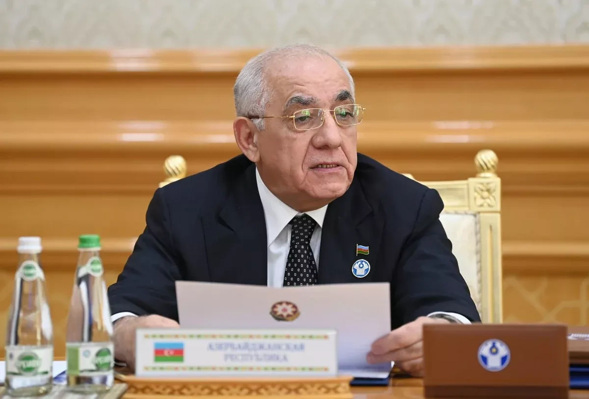 Azerbaijan's prime minister hails reappointment of his Kazakh counterpart