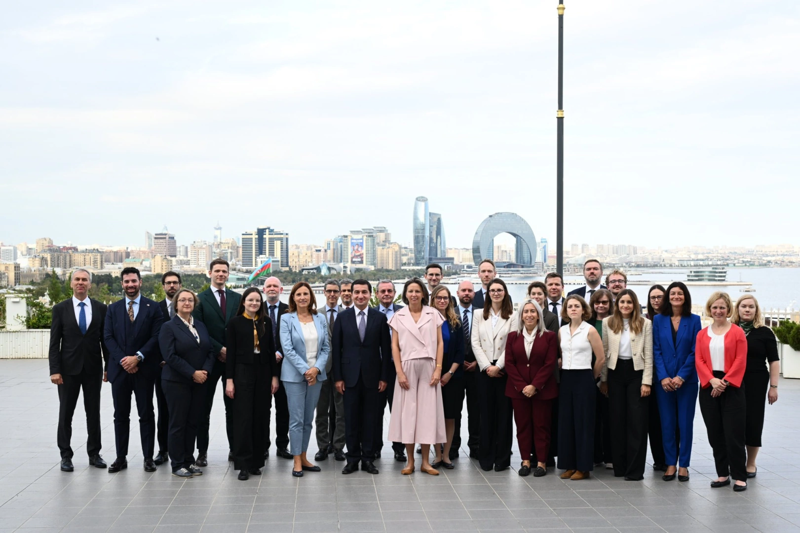 Hikmet Hajiyev highlights strategic importance of EU-Azerbaijan partnership (PHOTO)