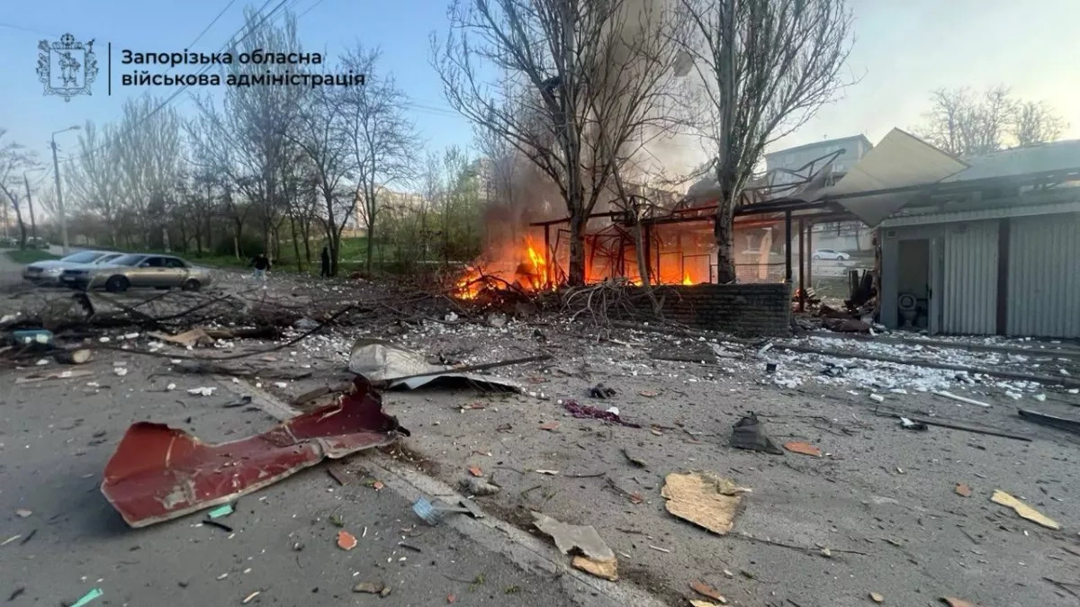 Deadly strikes hit Ukraine’s Zaporizhzhia region, killing one woman PHOTO / VIDEO