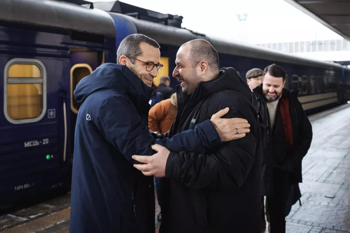 EU national security advisors arrive in Kyiv for high-level meetings photo