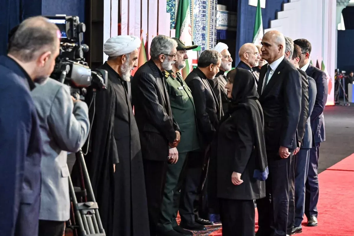 Top Azerbaijani officials attend farewell ceremony for Iran's late Supreme Leader PHOTO