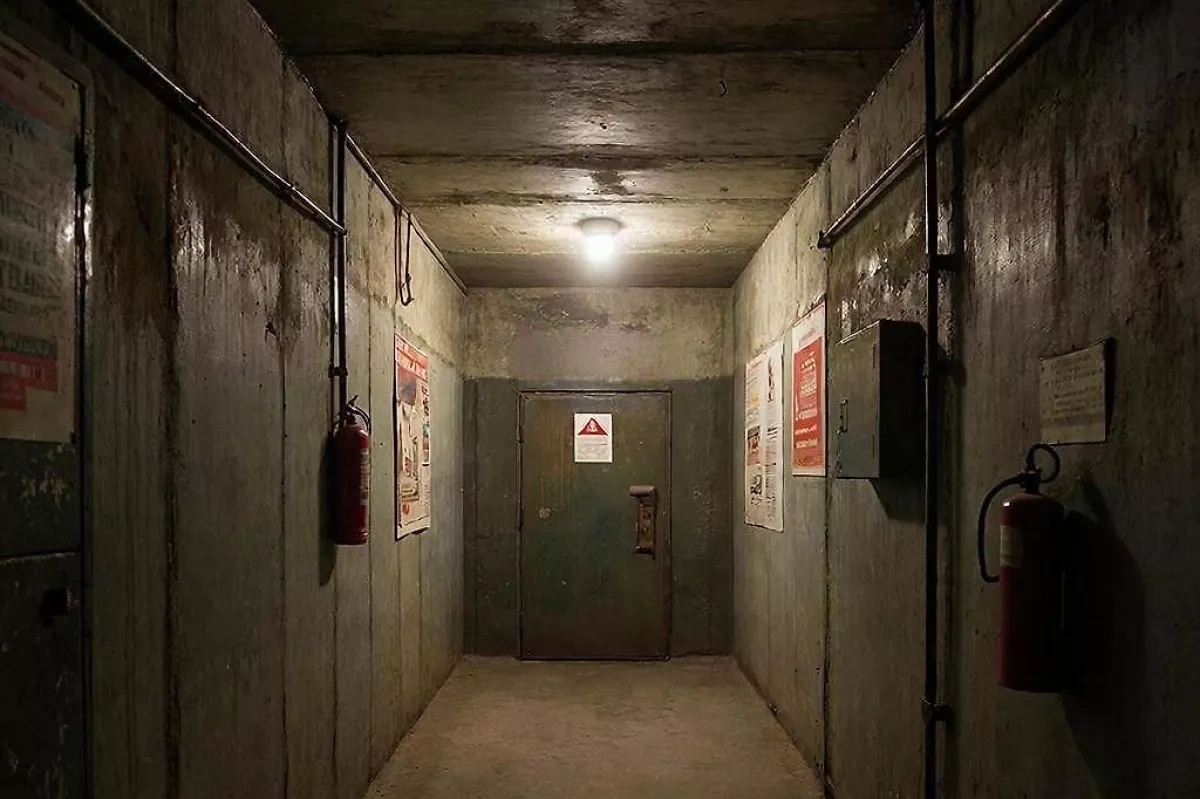 New underground parking in Tehran doubles as shelter