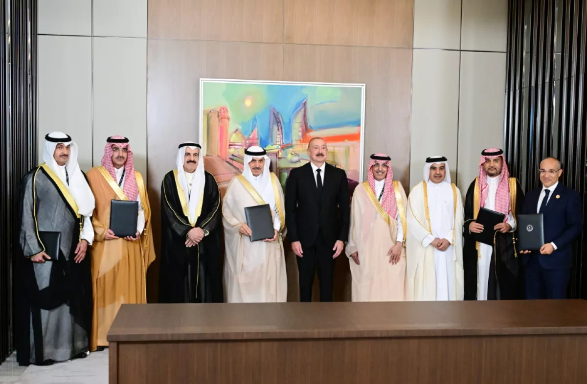 Azerbaijani president receives Arab delegation, unlocks expanded water, sanitation financing PHOTO