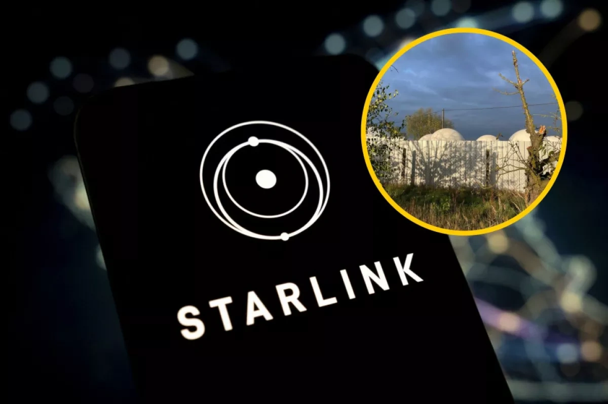 Starlink ground station catches fire in Poland PHOTO