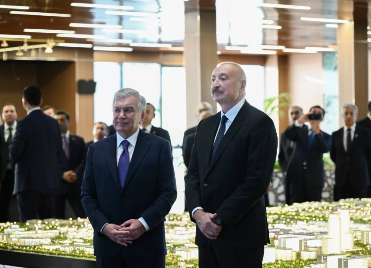President Aliyev reviews progress of Uzbekistan’s New Tashkent megaproject PHOTO
