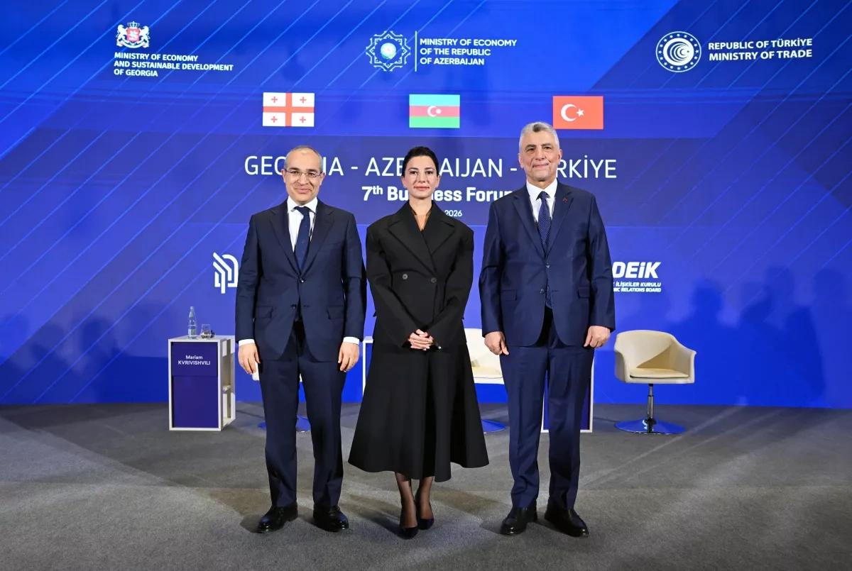 Azerbaijani minister highlights strategic priorities at business forum with Georgia, Türkiye
