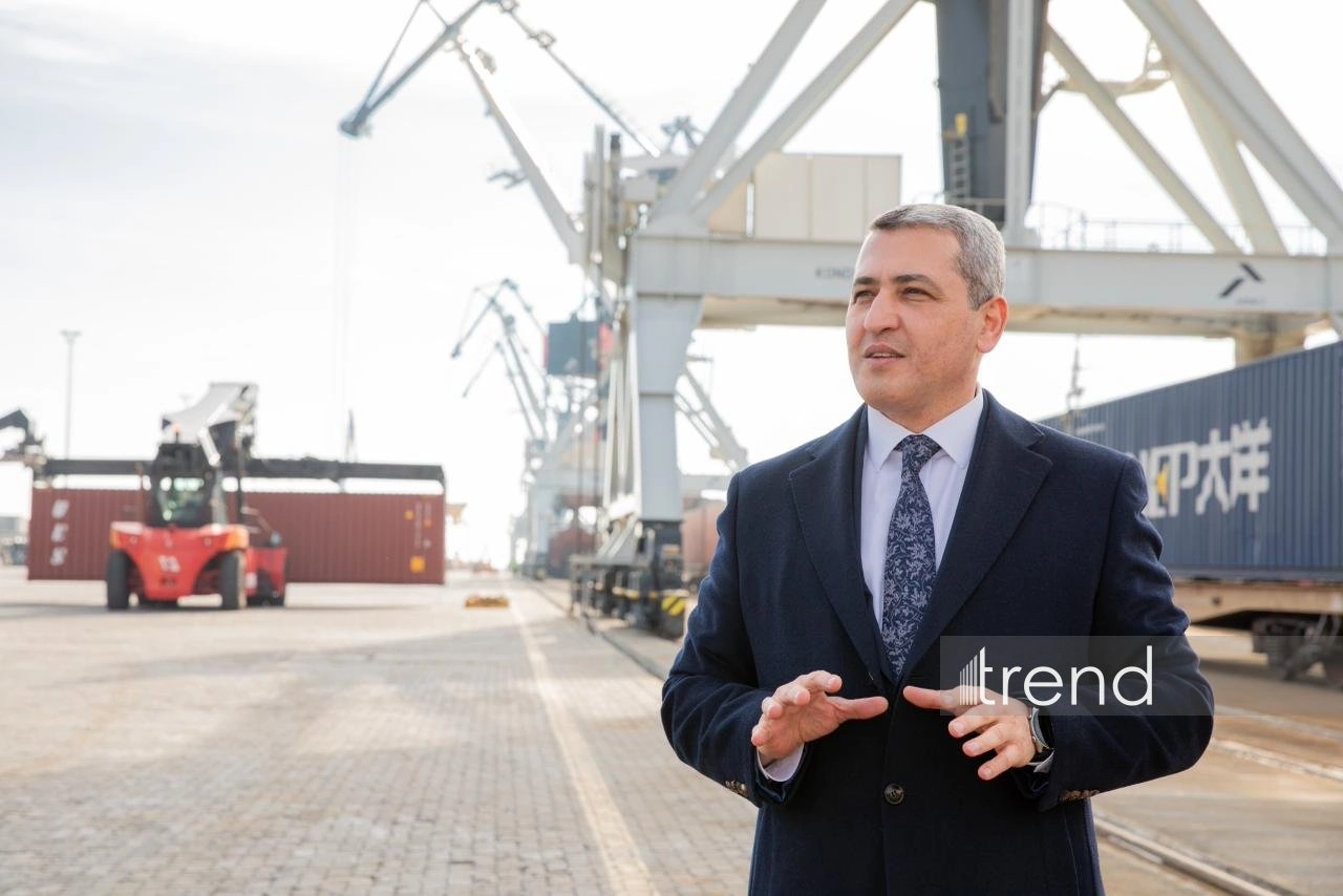 Baku Port strengthens its position as logistics hub in region (PHOTO) (Exclusive)