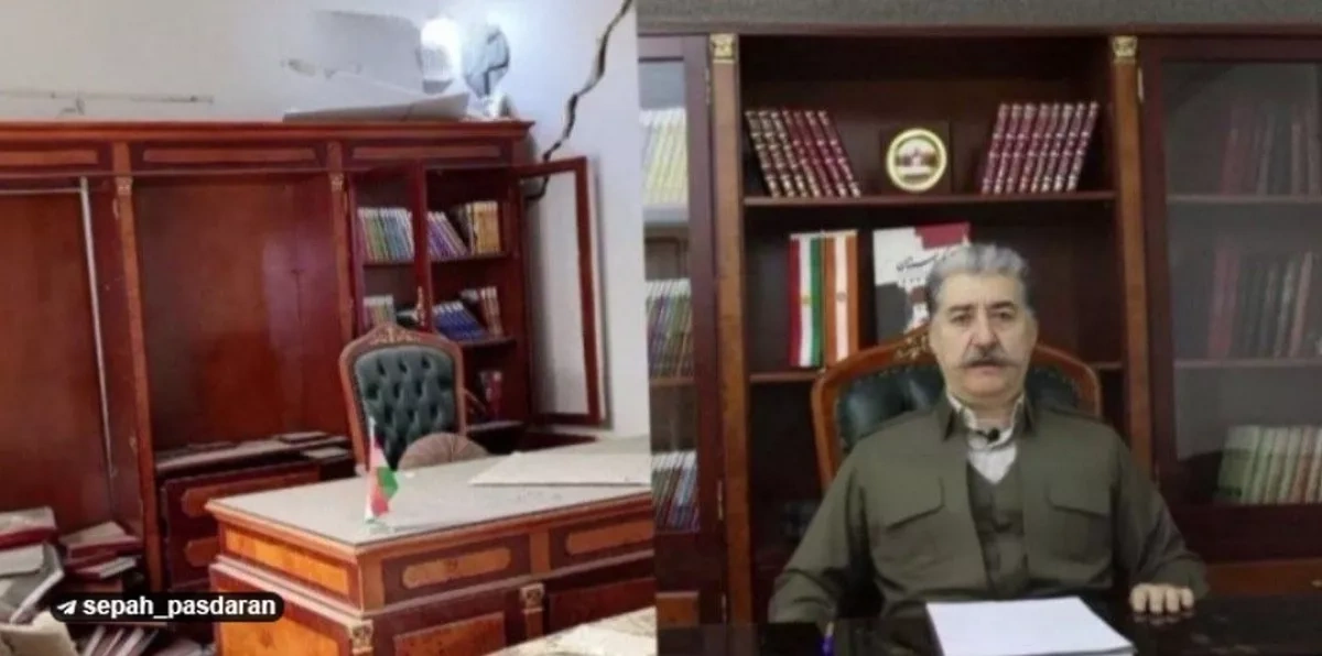 Iran attacks office of PJAK militant group's leader in Iraq