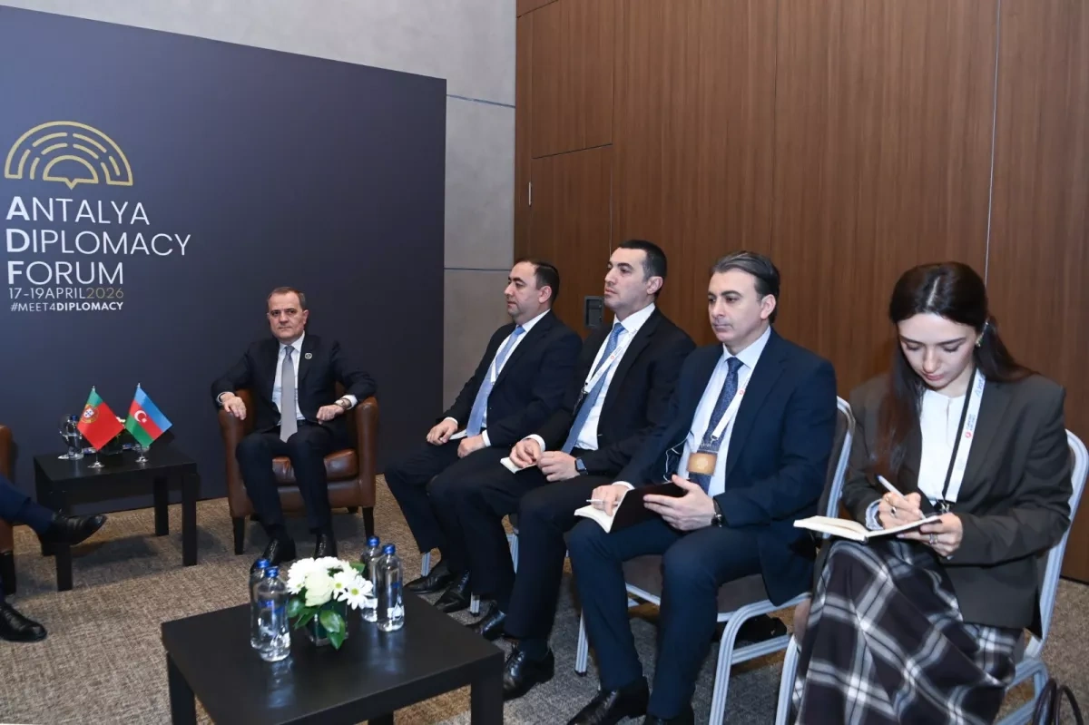 Azerbaijan, Portugal discuss expanding ties at Antalya forum PHOTO