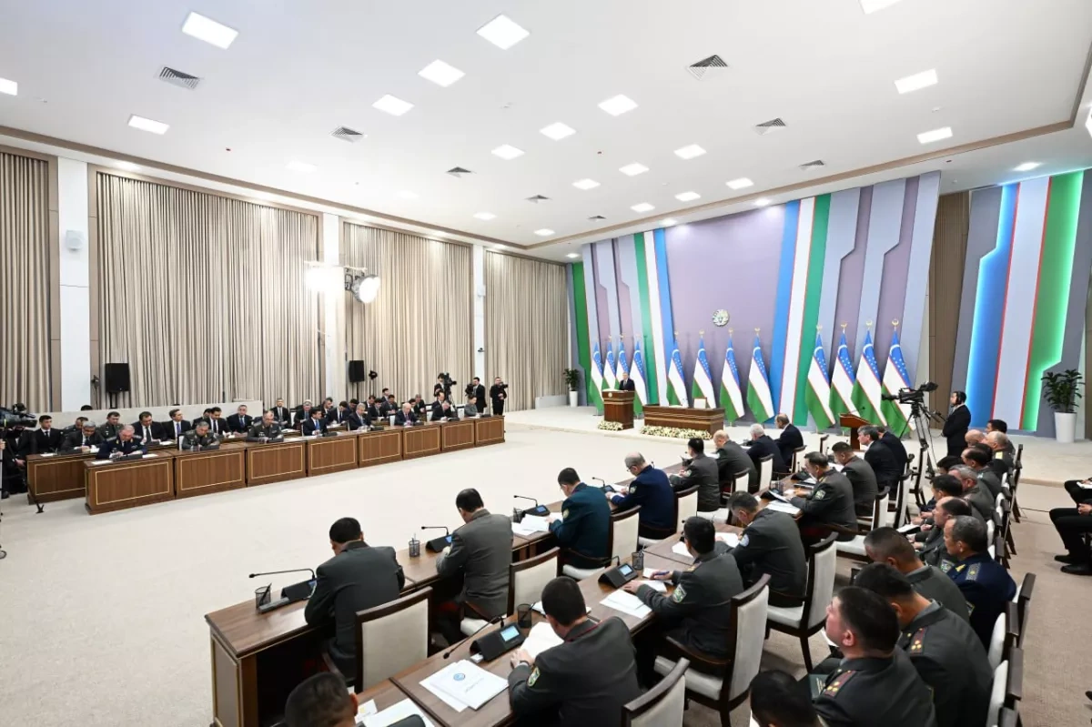 Uzbekistan focuses on army modernisation to face modern warfare, says president PHOTO / UPDATED