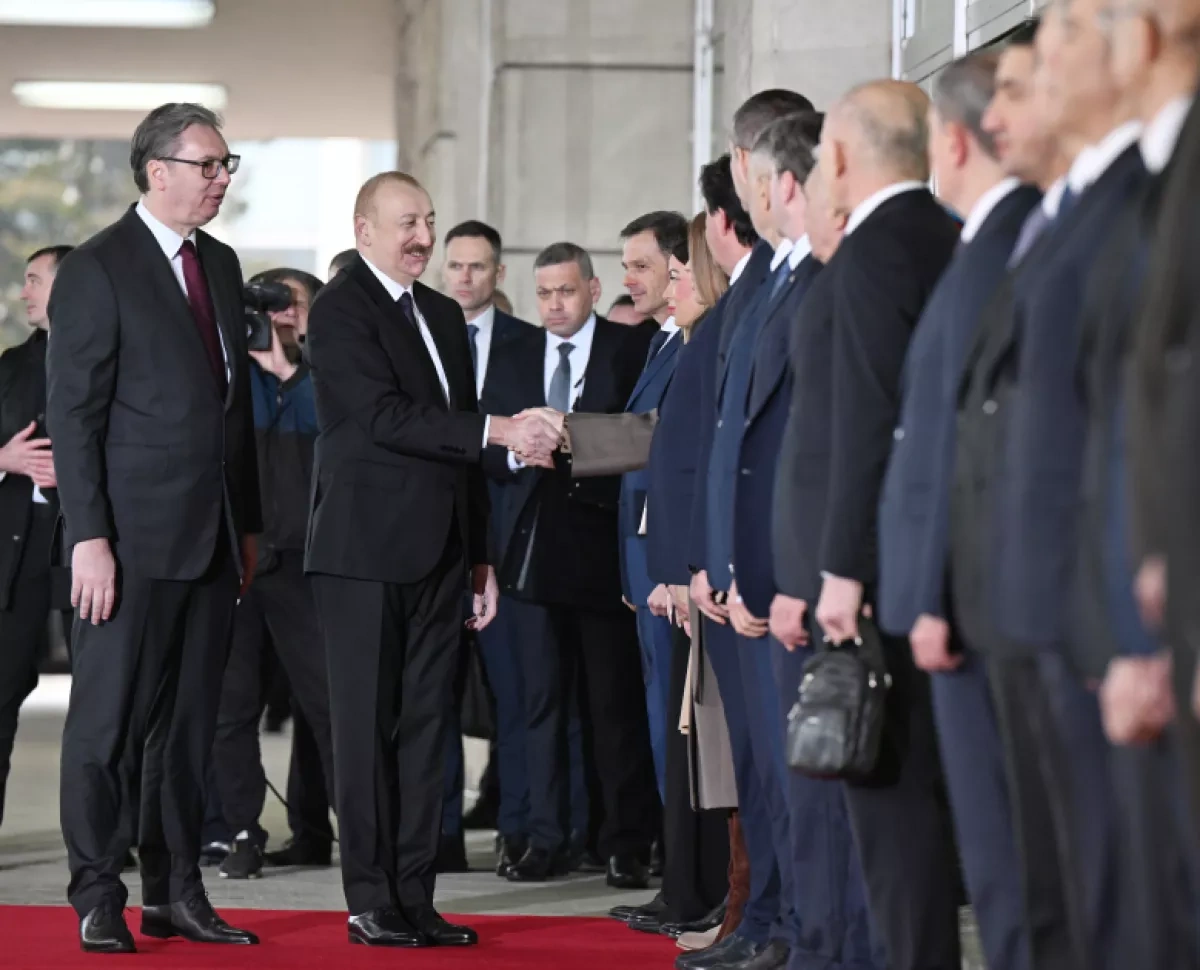 Azerbaijani President Ilham Aliyev on official visit to Serbia LIVE UPDATES