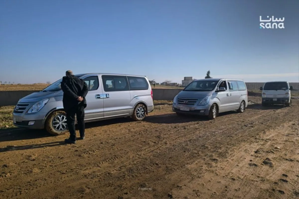 Civilians escape from Syria's Mabouja village amid SDF blockade PHOTO