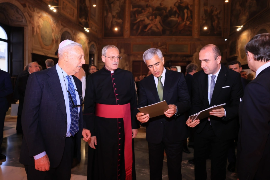 Event held in Vatican dedicated to presentation of joint projects with Heydar Aliyev Foundation (PHOTO)