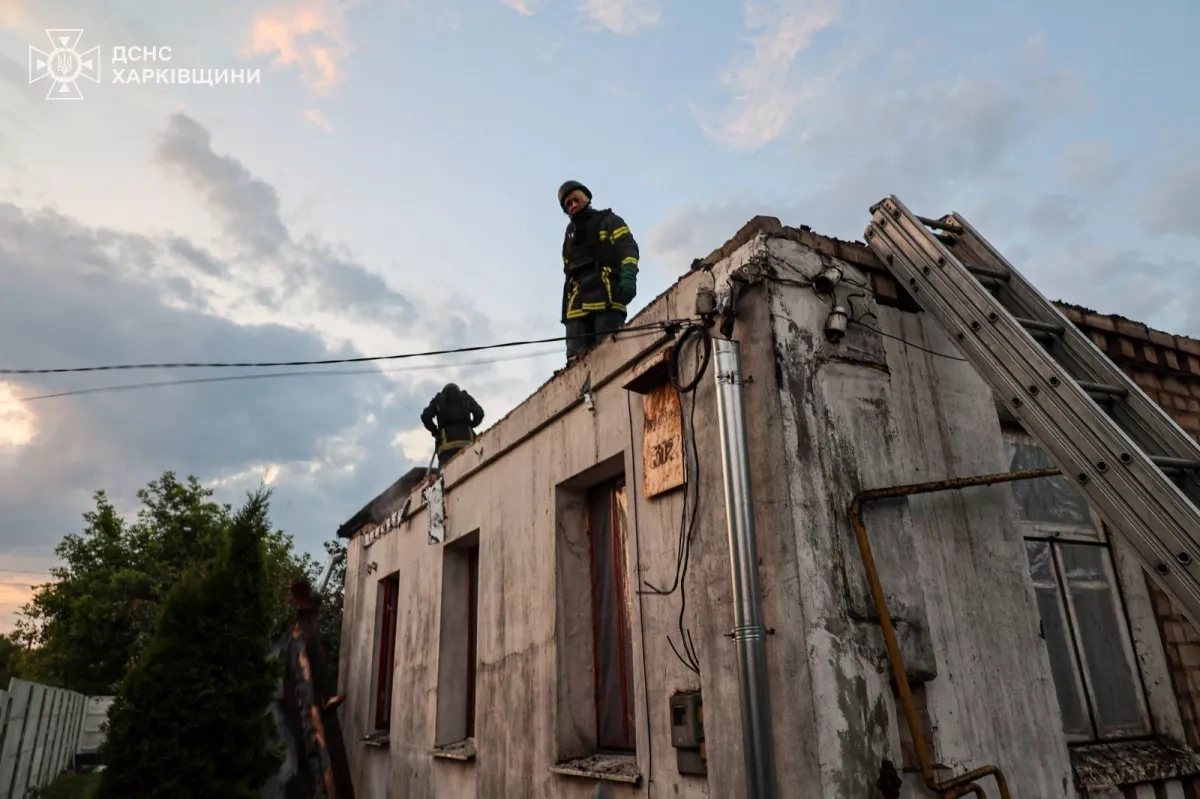 Russian drone attack sets Sumy shopping centre ablaze, six injured VIDEO / PHOTO